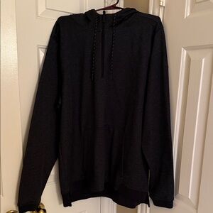 Men's Black Under Armor Hoodie Sweater